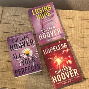 Book Set - Red, Purple, White Covers